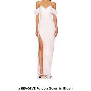 Amanda Uprichard Strapless Blush Dress